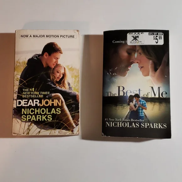 Bundle 5 Paperback Books Author Nicholas Sparks - Picture 2 of 12